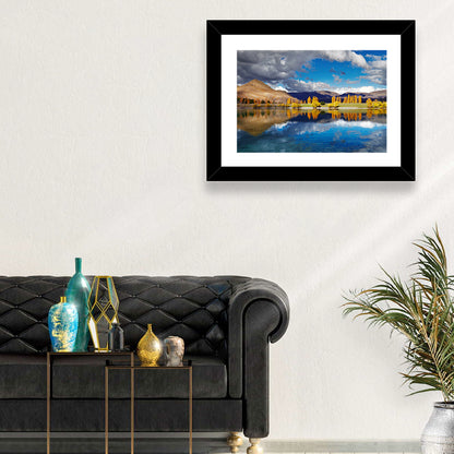 Lake Tekapo Autumn Reflection Wall Art