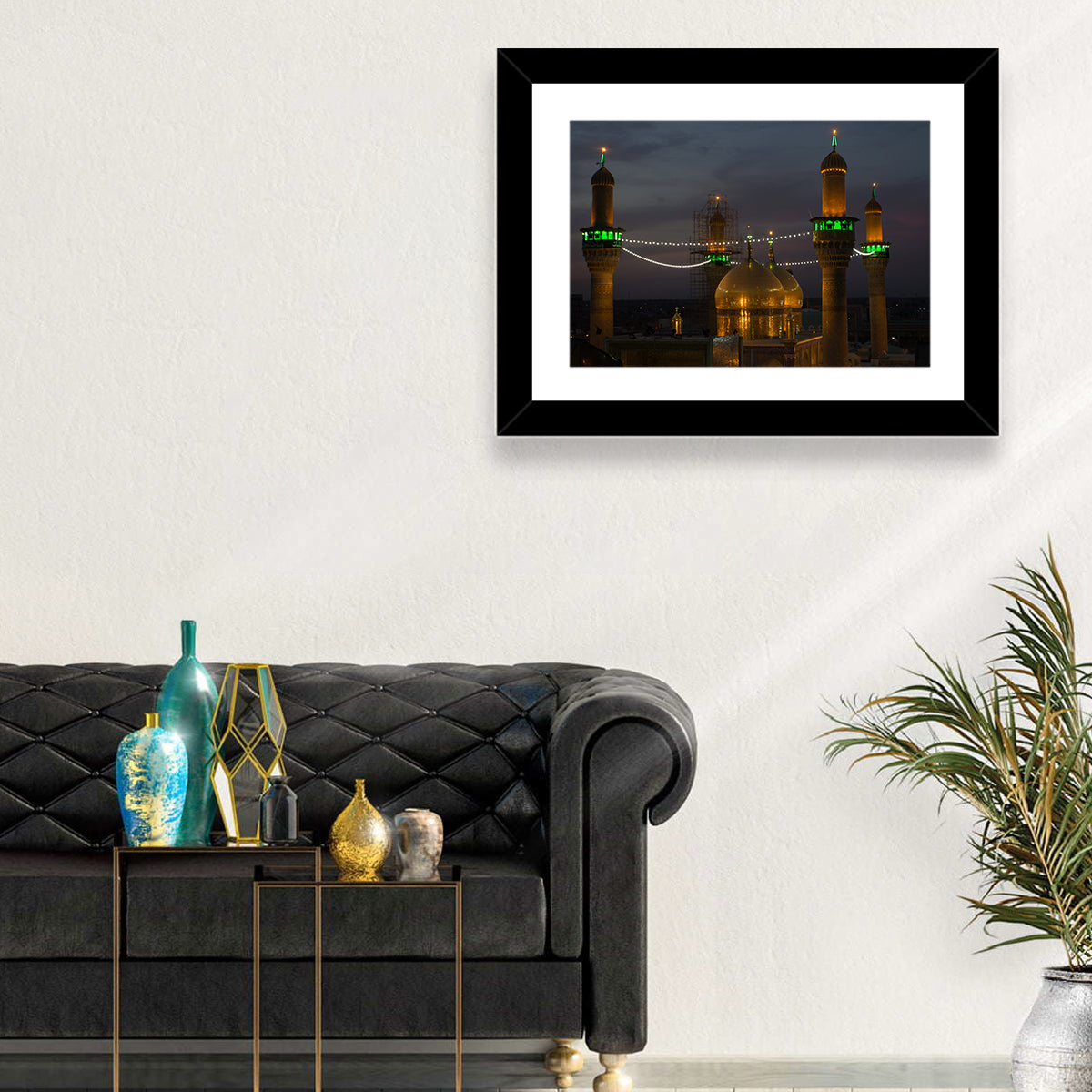 Moussa Al Kadhim Shrine Wall Art in a room, landscape