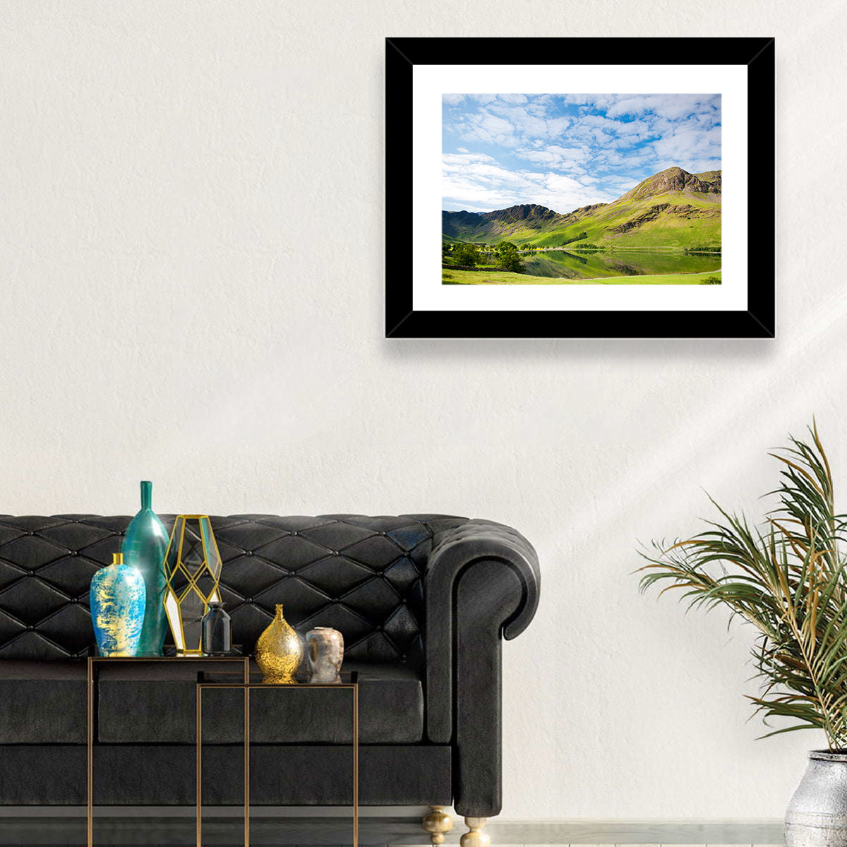 Haystacks Reflection at Buttermere Wall Art