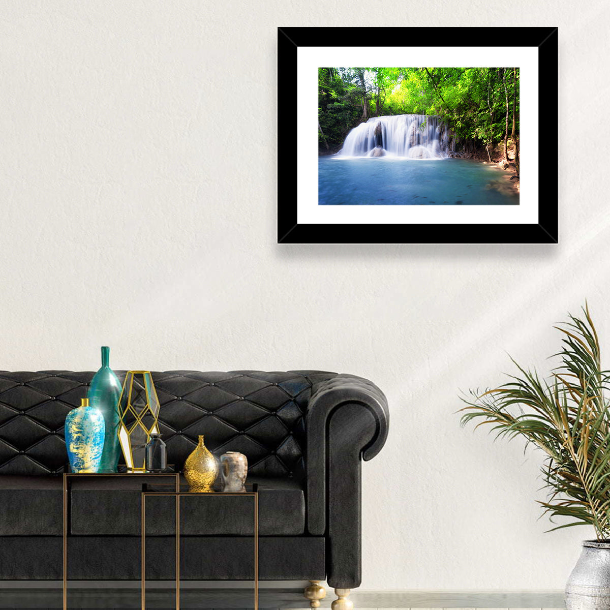 Erawan Waterfall Emerald Pool Wall Art