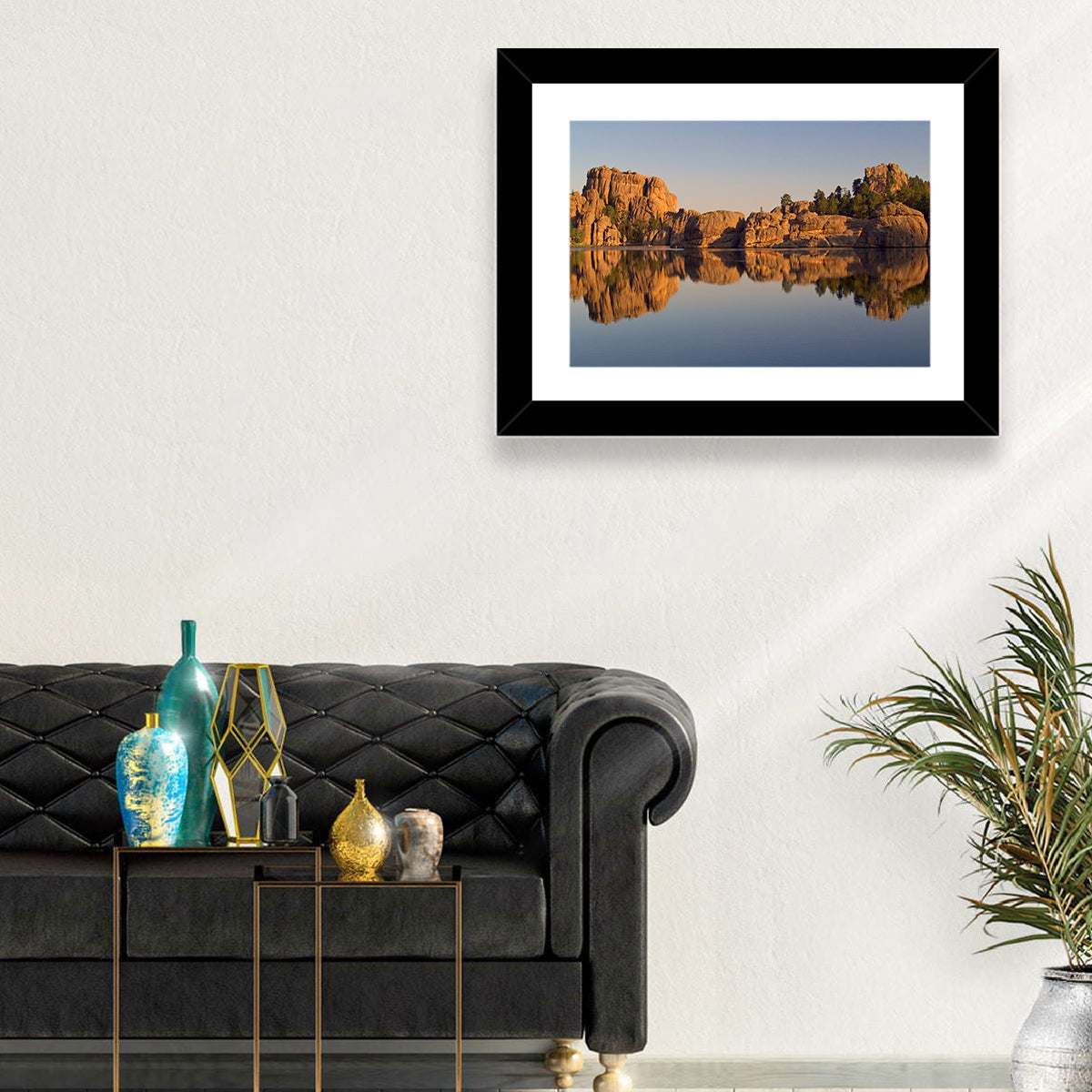 Sylvan Lake Reflection Wall Art