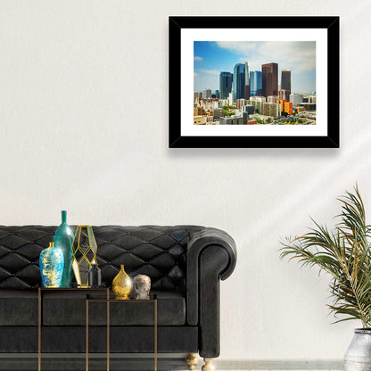 Downtown Los Angeles Skyline Cityscape Wall Art