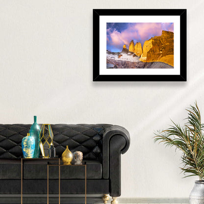Torres Del Paine Alpenglow Wall Art