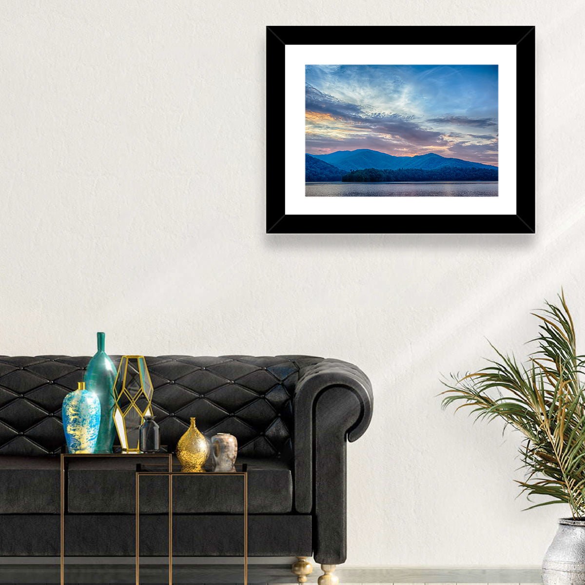 Lake Santeetlah Sunset Glow Wall Art