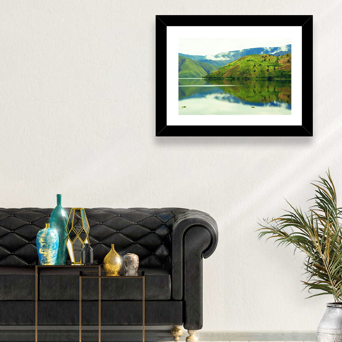 Lake Toba Reflection Wall Art