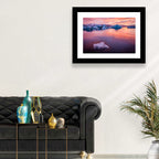 Jökulsárlón Dusk Lagoon Wall Art