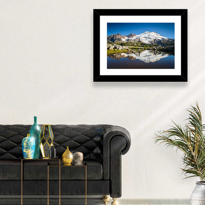 Snow-capped Mount Baker Wall Art