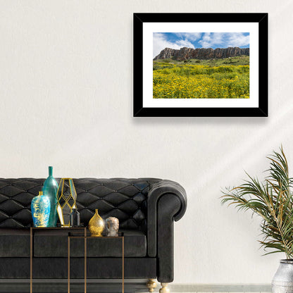 Mount Arbel Wildflower Meadow Wall Art