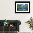 Urup Lake Reflection Wall Art