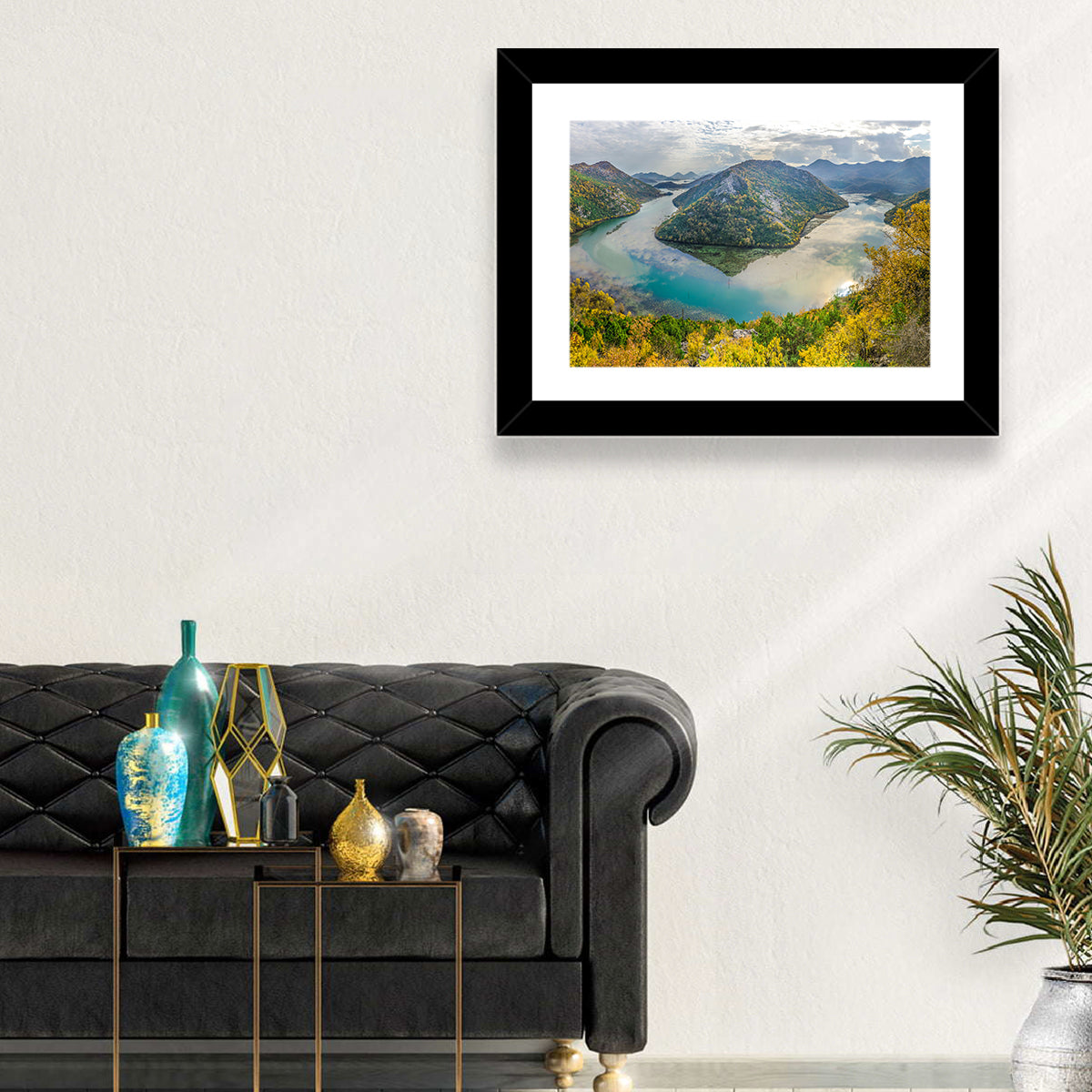 Rijeka Crnojevića Bend, Lake Skadar Wall Art