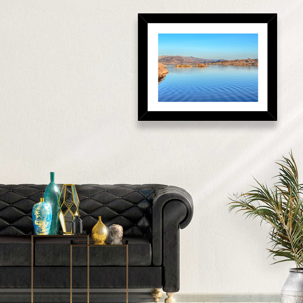 Lake Mead Rocky Shoreline Wall Art