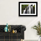 Mossy Kentucky Waterfall Wall Art