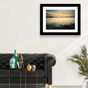 Lake Conroe Sunset Wall Art