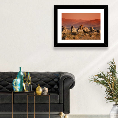 Karahunj Rocky Ridge at Sunset Wall Art