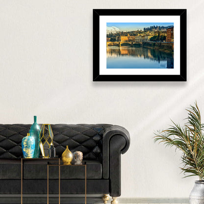 Firenze City & Arno River Wall Art