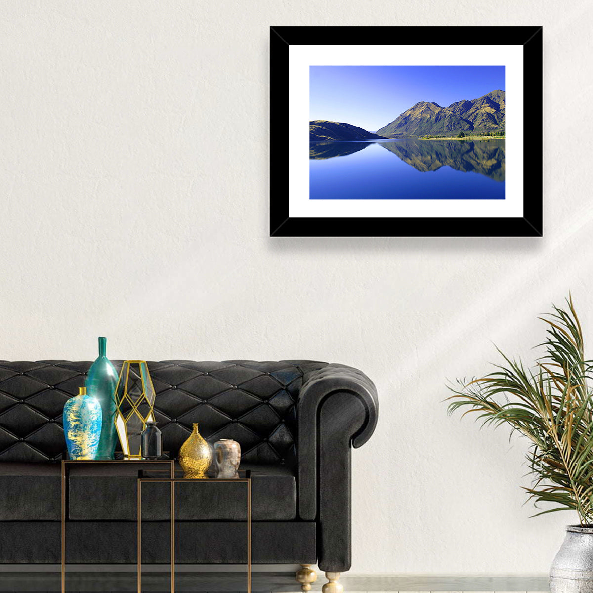 Lake Hawea Mirror Reflection Wall Art