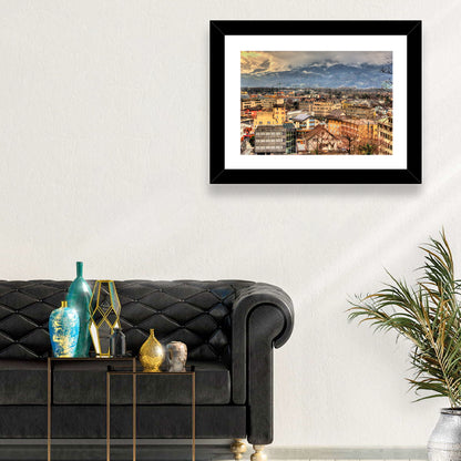 Vaduz Autumn Cityscape Wall Art