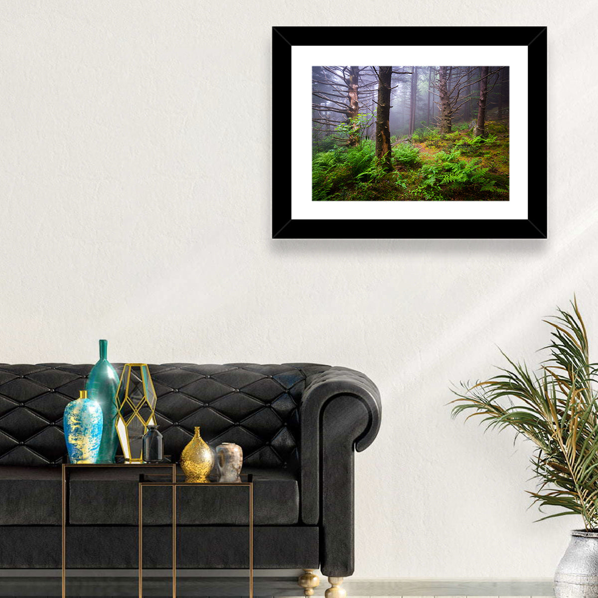 Misty Spruce-fir Trail Wall Art