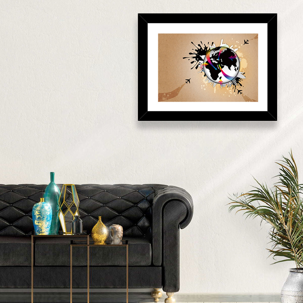 Global Travel Concept Wall Art