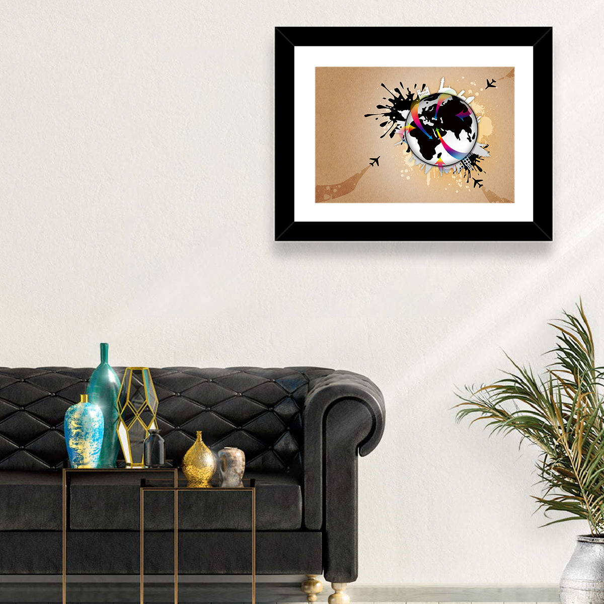 Global Travel Concept Wall Art