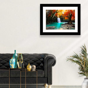 Tropical Waterfall Wall Art