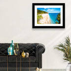 Mylopotamos Turquoise Beach Wall Art
