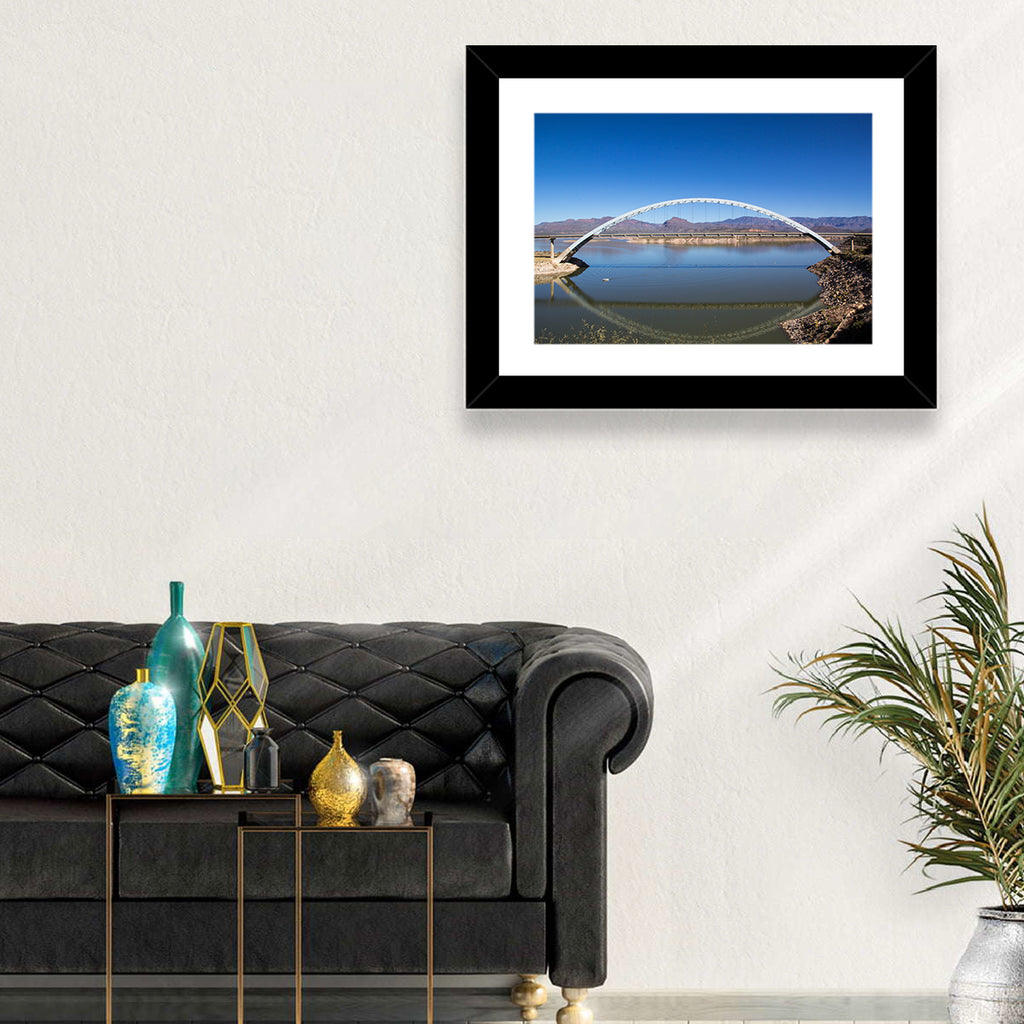 Roosevelt Lake Arch Bridge Wall Art