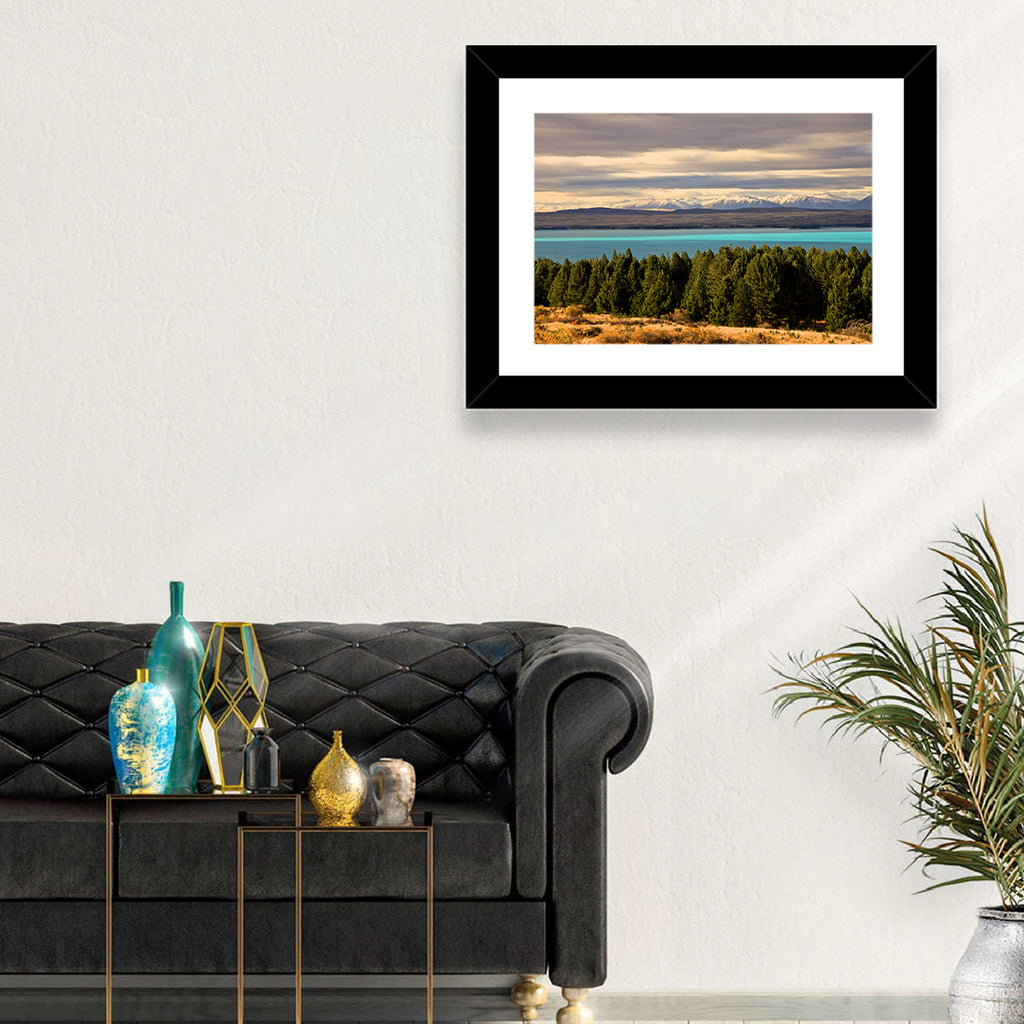 Lake Pukaki Turquoise View Wall Art