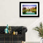 Charlotte Skyline at Marshall Park Wall Art
