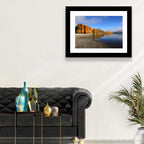 Lake Wanaka Golden Reflection Wall Art