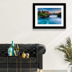 Spokane River at Twilight Wall Art