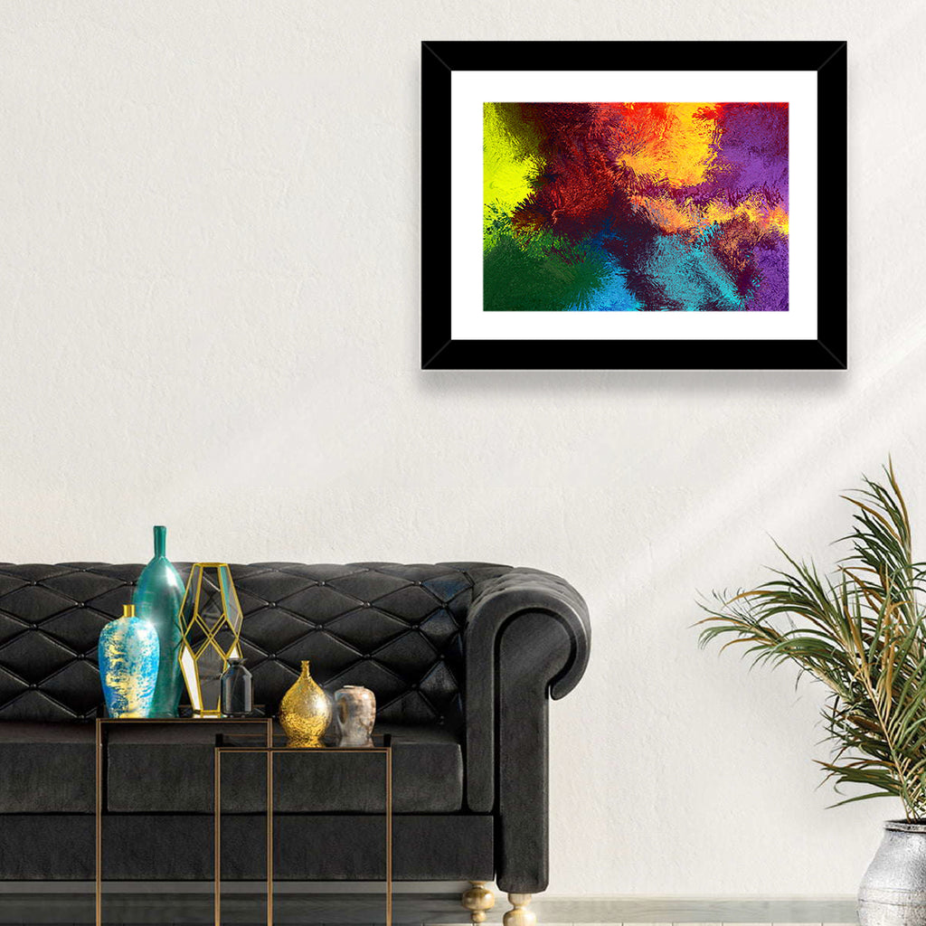 Sparkling Color Fields Wall Art
