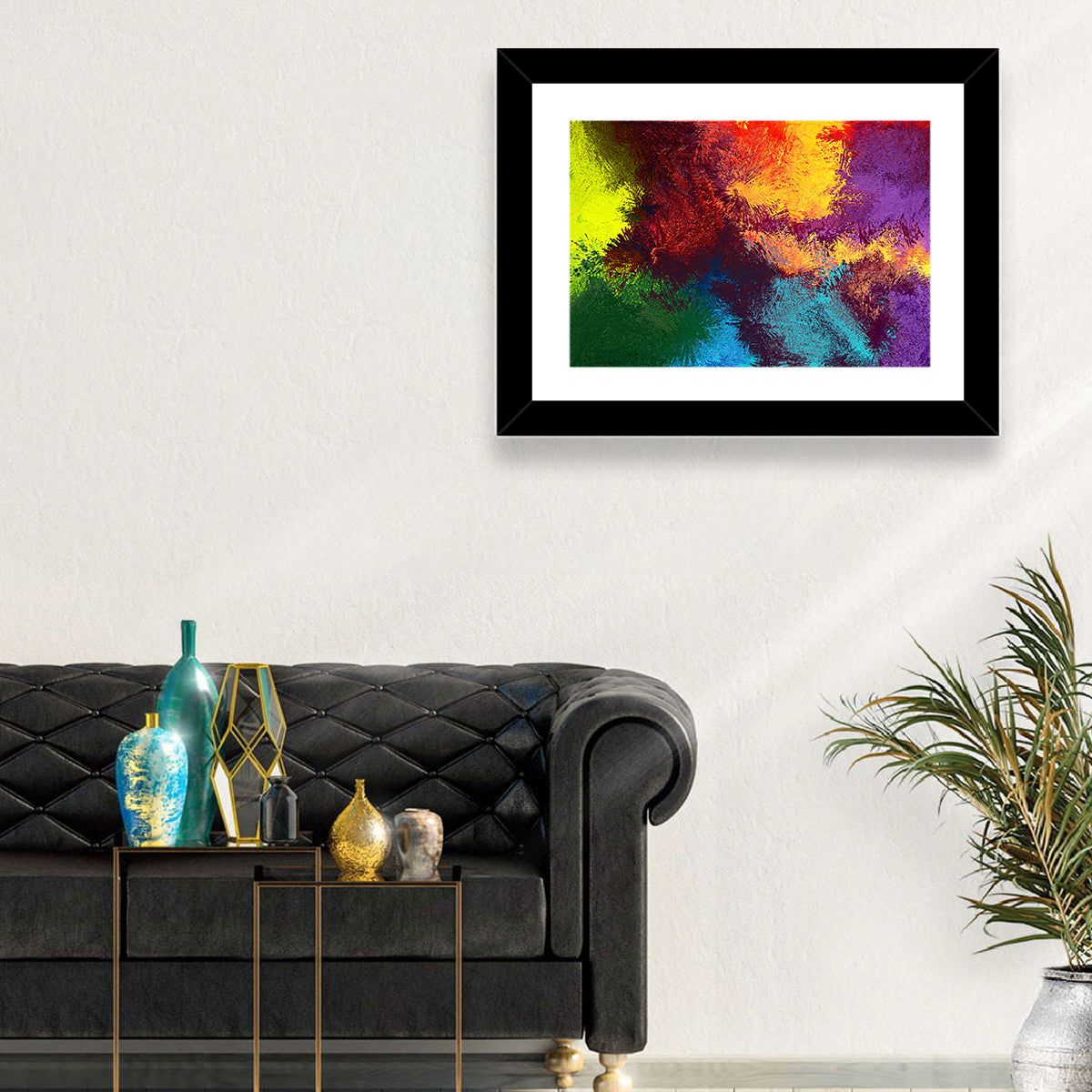 Sparkling Color Fields Wall Art