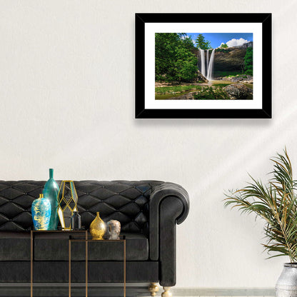 Noccalula Falls Waterfall in Daylight Wall Art