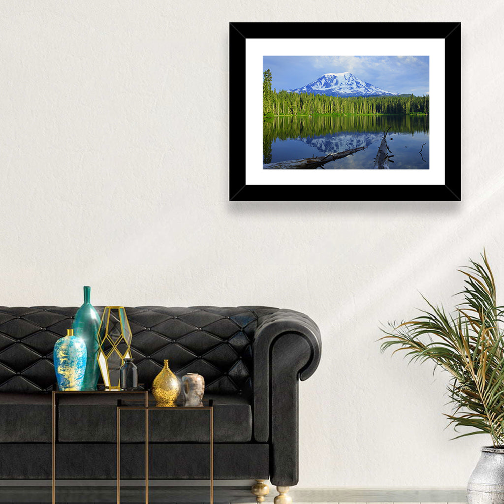 Mount Adams Reflection at Takhlakh Lake Wall Art