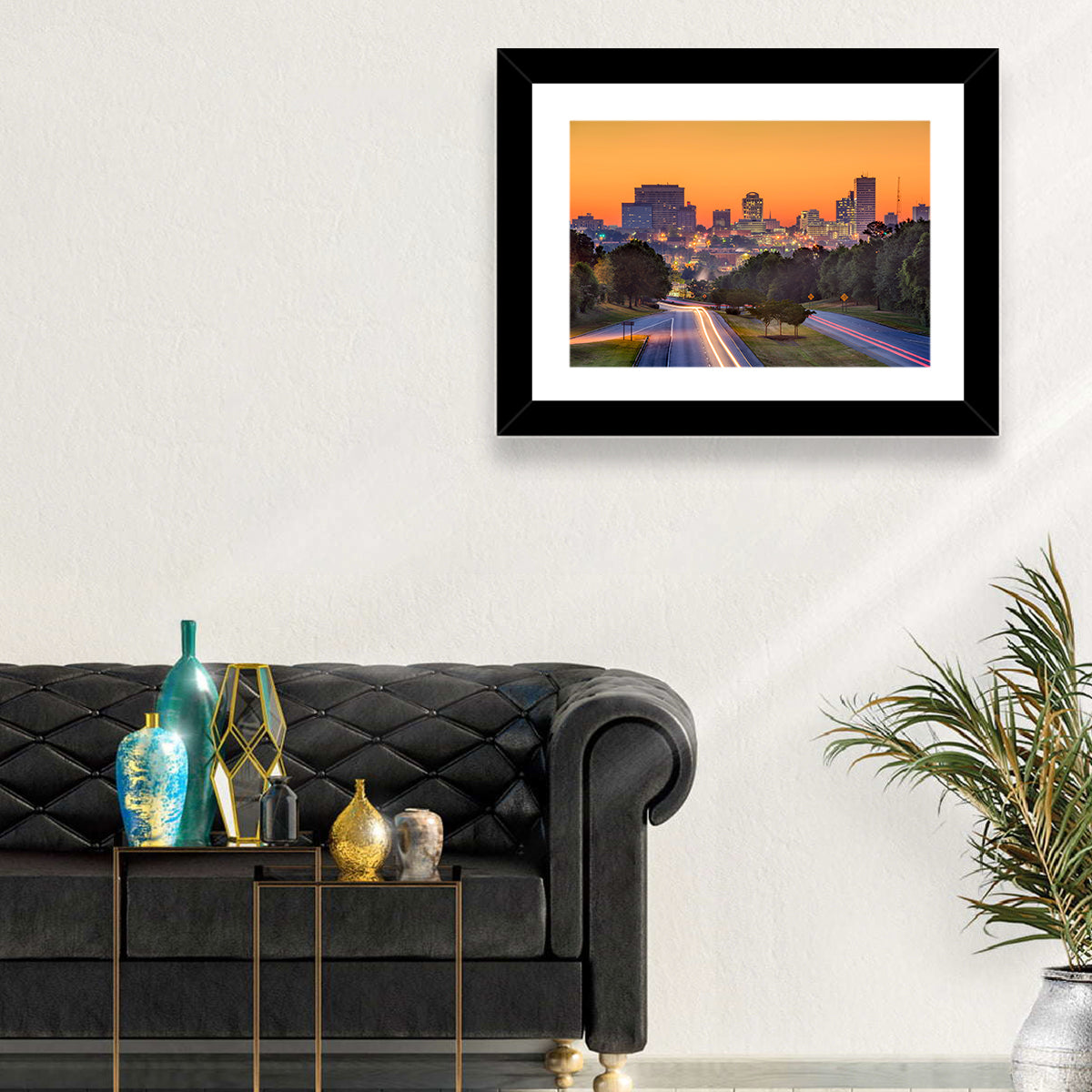 Jackson Downtown Skyline Wall Art