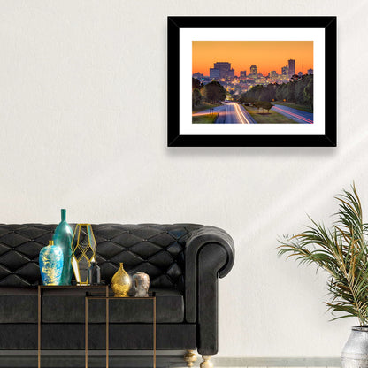 Jackson Downtown Skyline Wall Art