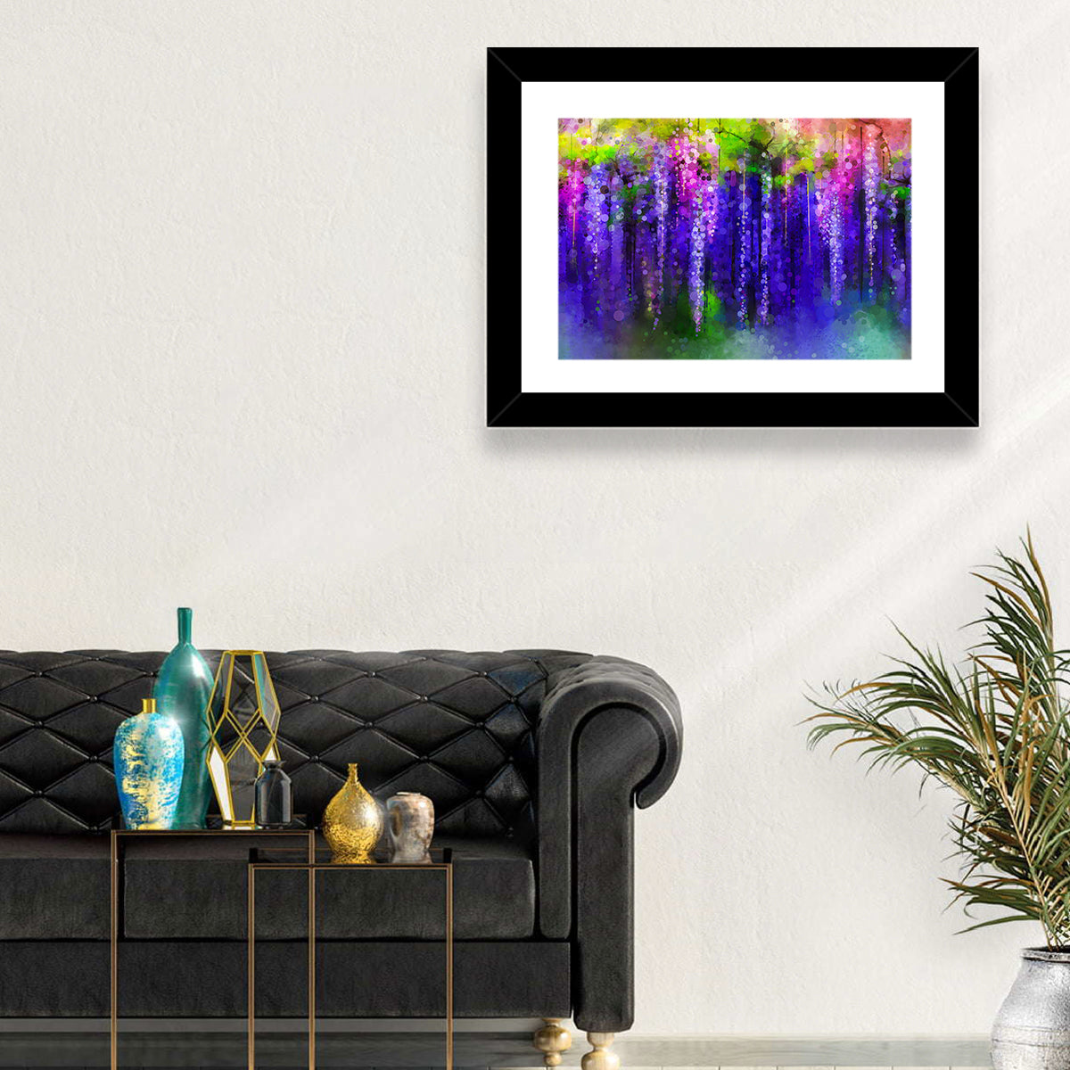 Dreamy Wisteria Vines Wall Art