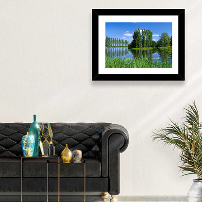 Woerlitz Rousseau Island Reflection Wall Art