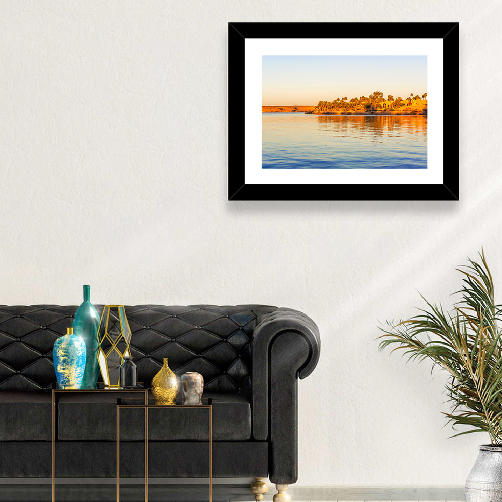 Lake Nasser Golden Hour Wall Art
