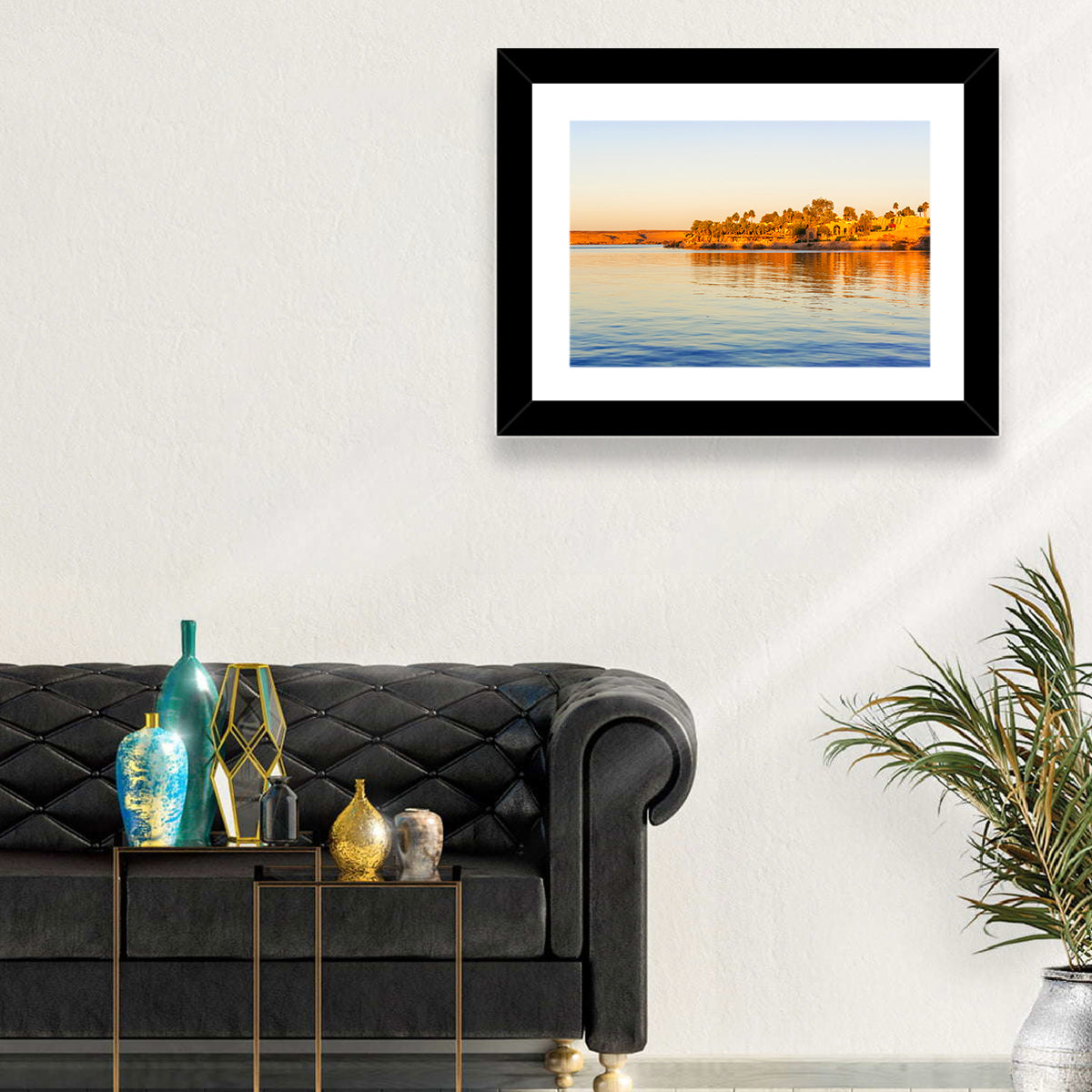 Lake Nasser Golden Hour Wall Art