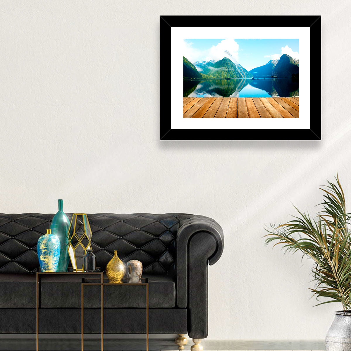Mitre Peak at Milford Sound Wall Art