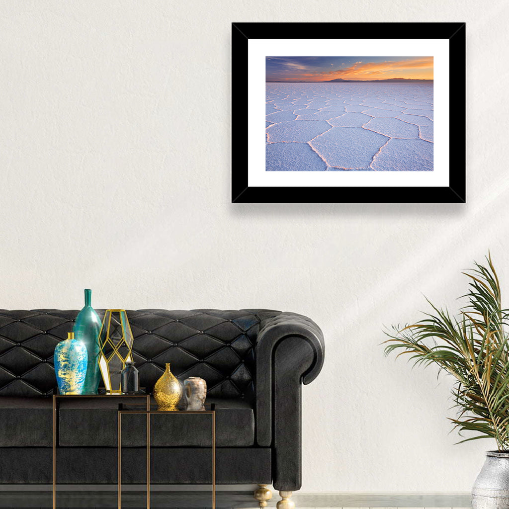 Salar De Uyuni Sunrise Wall Art