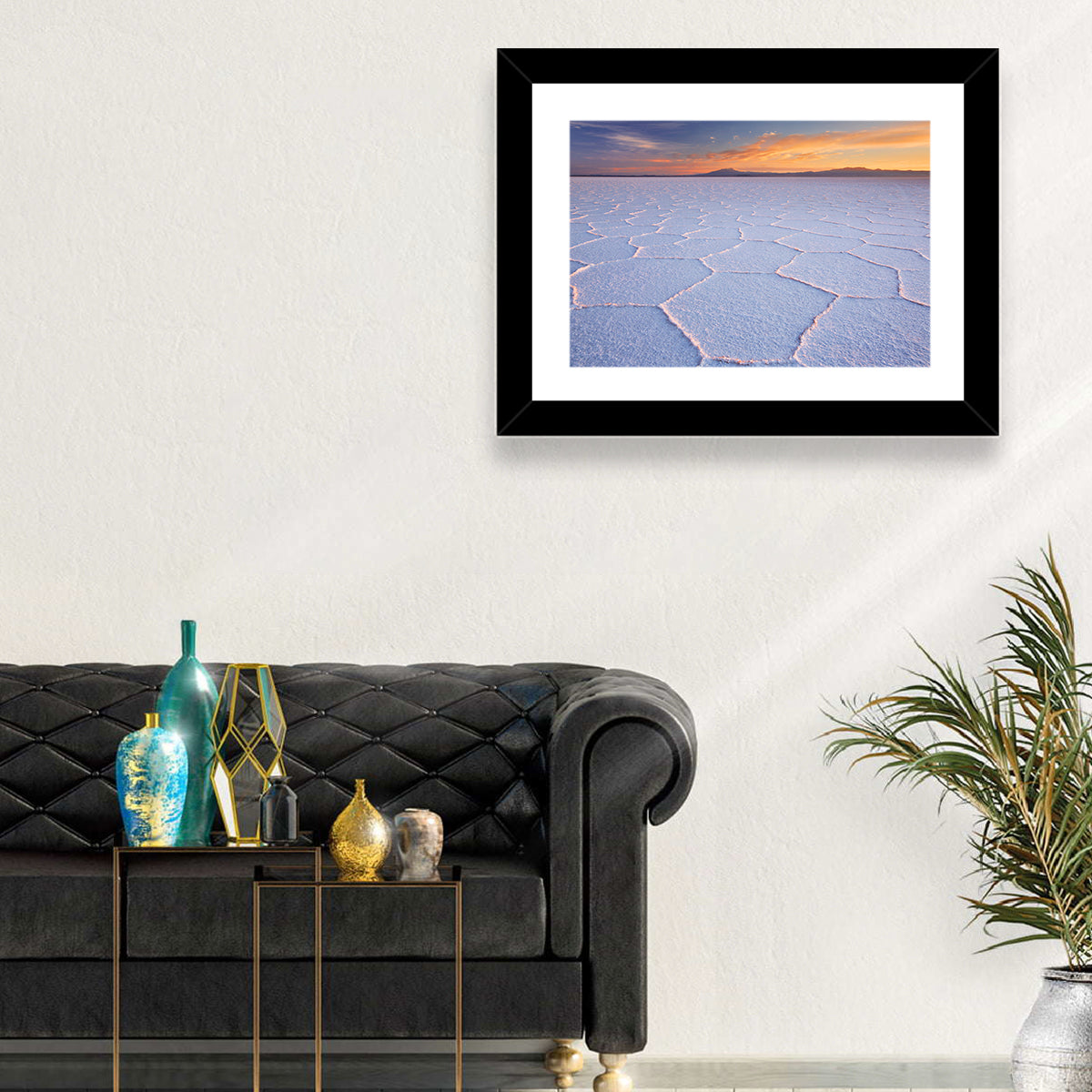 Salar De Uyuni Sunrise Wall Art