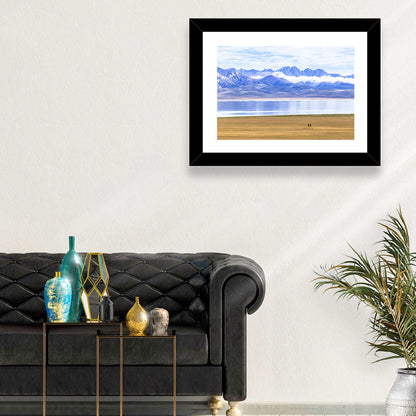 Song Kul Lake Silhouettes Wall Art
