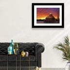 Putra Mosque at Sunset Wall Art