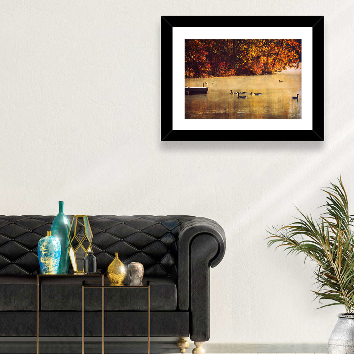 Governor Dodge Misty Lake Wall Art