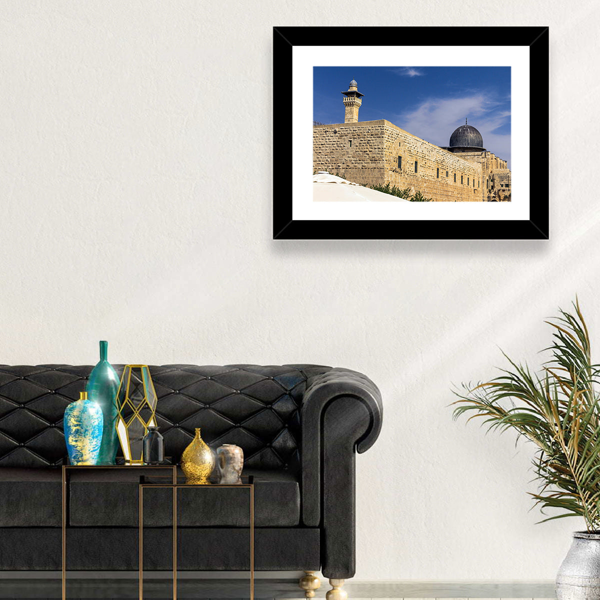 Al Aqsa Mosque, Temple Mount Wall Art in a room, landscape
