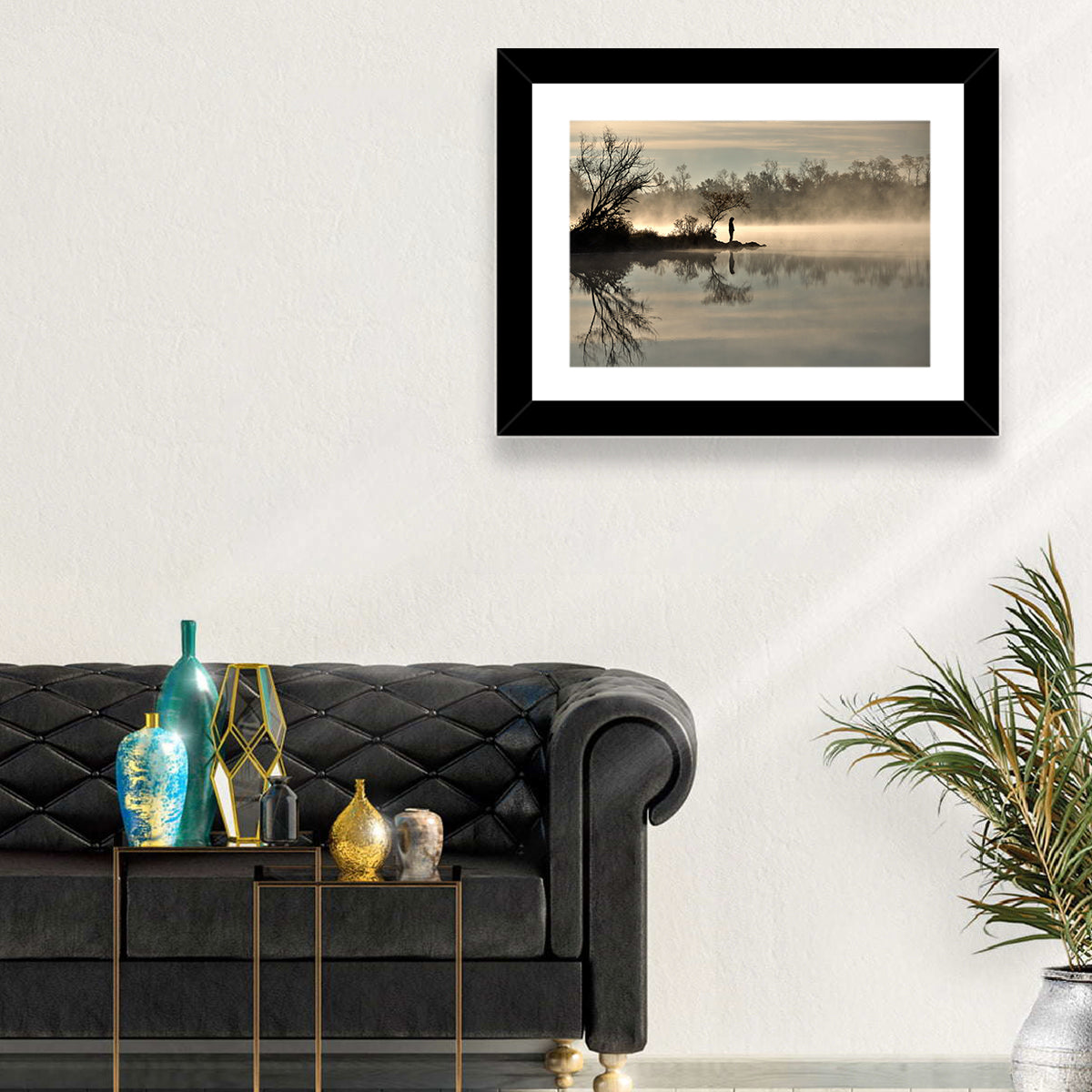 Centennial Lake Mist Wall Art