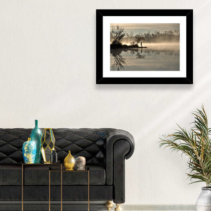 Centennial Lake Mist Wall Art